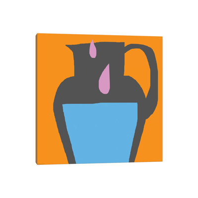 Vessel with Milk 1 Piece Wrapped Canvas Painting