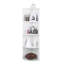 Galaviz 129.5cm H x 30cm W Corner Bookcase-82183000