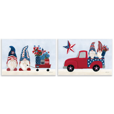Ensemble de plaques murales Americana