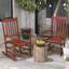 Ensemble de 2 chaises berçantes d'extérieur Outsunny (excluant la table)