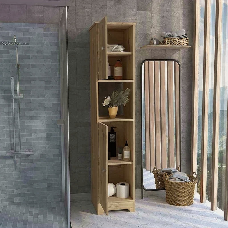 Linen Cabinet Albany, Four Interior Shelves