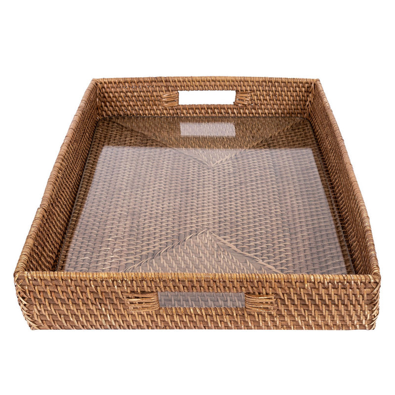 Plateau de service Landers, Brun miel