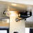 White Cabinet With Adjustable Shelves - Illuminated For A Stylish Interior Drawer And-121303981