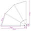 New Patio Balcony Side Awning Collapsible Garden Multi Sizes Multi Colours-132953662