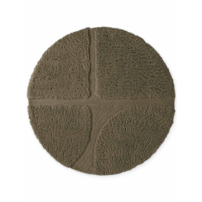 Geometric Hand Tufted Shag Area Rug