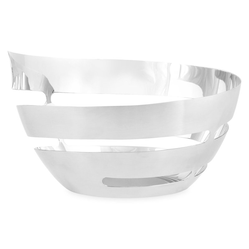 Ivy Bronx Aurica Stainless Steel Fruit Bowl
