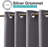 Blackout Outdoor Curtains 2 Panels Waterproof, Thermal Insulated Stainless Steel Rustproof Grommet Indoor Outdoor Curtains & Drapes for Yard/Gazebo Grommet-737786282-718971358