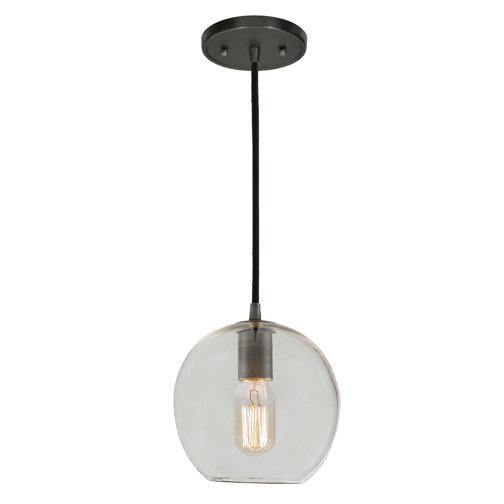 Baptiste 1 - Light Single Pendant, Gun Metal