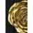 Of 2 Charming Gold Rose Decoration - Intricate Detail, Enhance 2Pcs Ornate Roses Design, Versatile Home Decor Piece-63854127