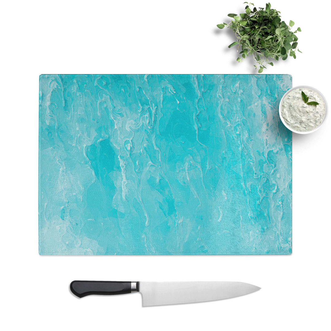 Tempered Glass The Good Times in Abstract Chopping Board
