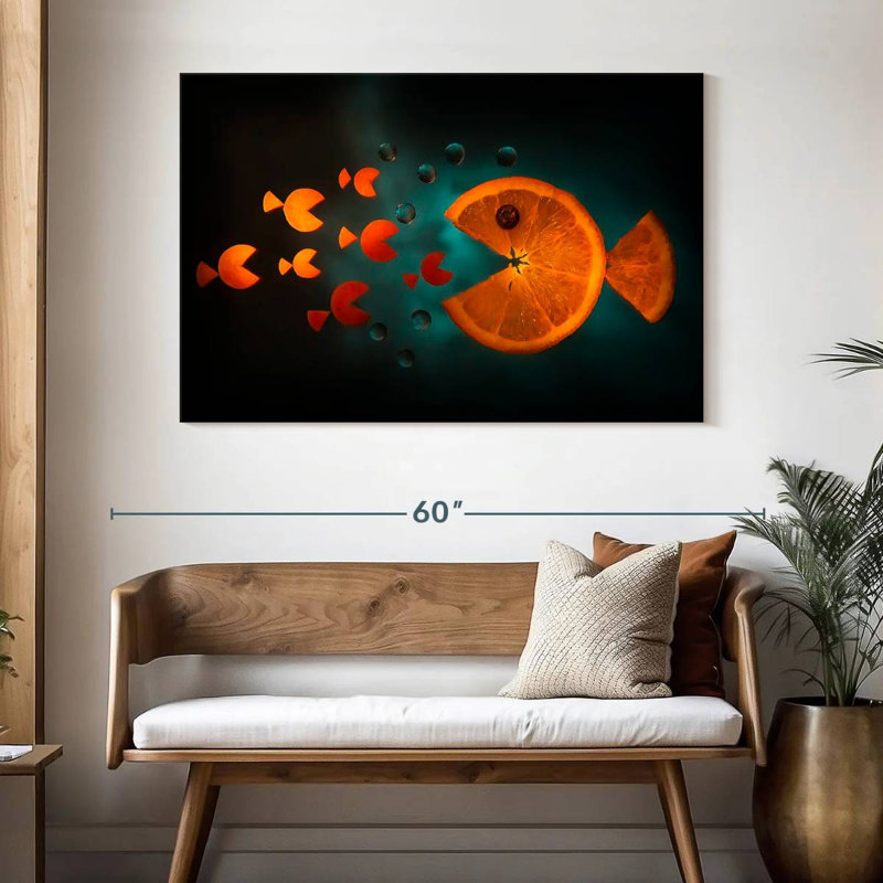 Fish, 32" H x 48" W