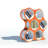 BOLLA POP Geometric Bookcase, 6 Shelves-7078550
