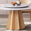 Table de salle à manger moderne et simple en faux marbre-104790289