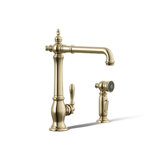 Artifacts® Single Handle Kitchen Sink Faucet with Accessories