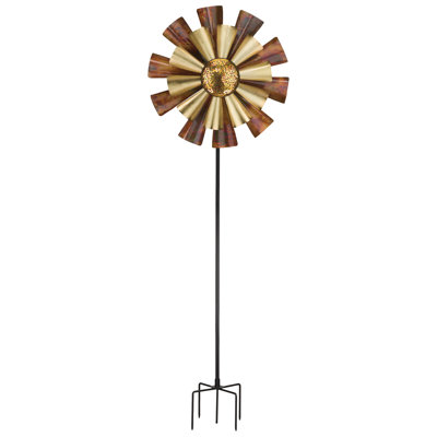 26" Wind Spinner - Copper Flame