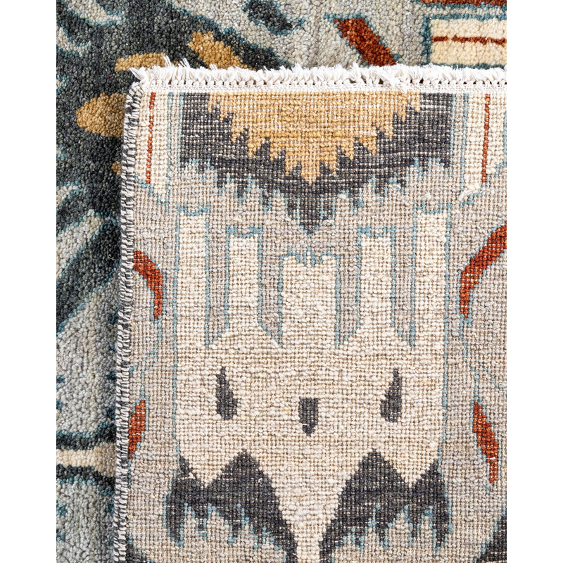 Overdyed One-of-a-Kind 9' 1" X 12' 3" Hand Knotted Area Rug