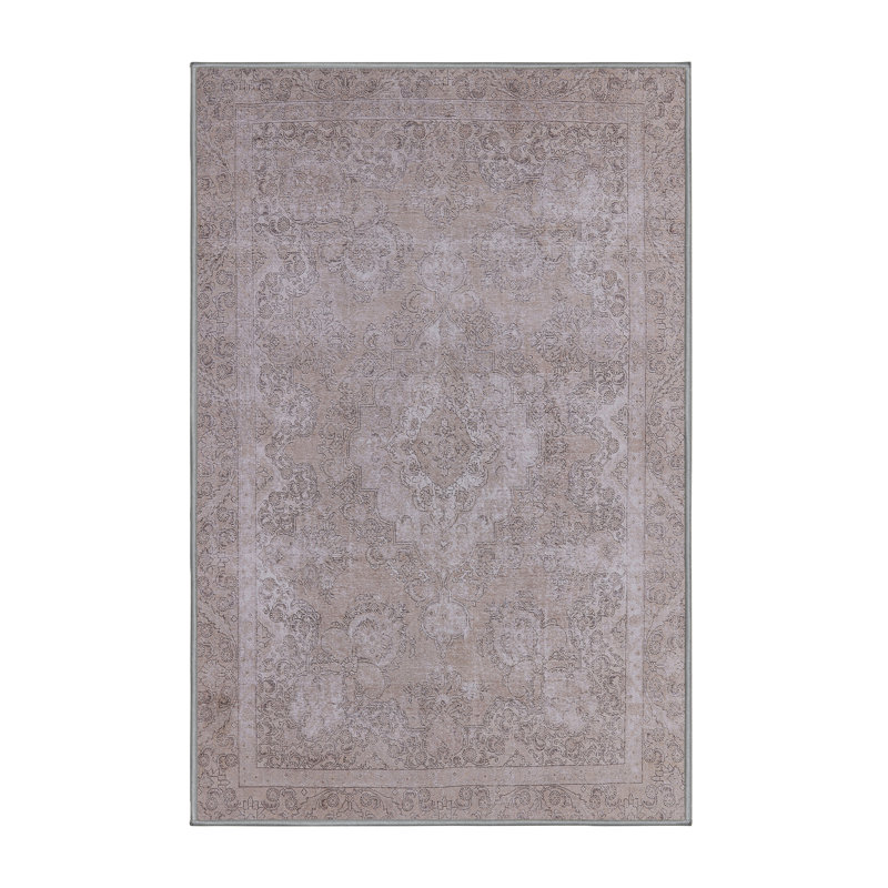 Tapis oriental gris Norvin, Rectangle 5 pi x 8 pi