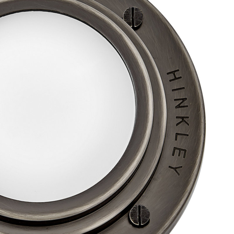 Porte 5.5" Flush Mount or Sconce - LED Included, Black Oxide