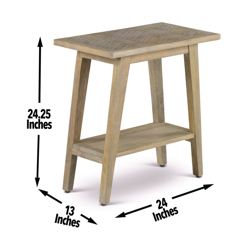 Shreffler Solid Wood End Table