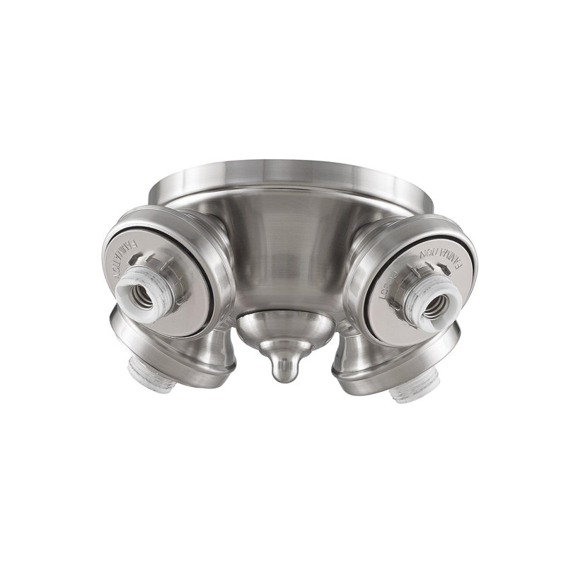myFanimation Four Light Fitter - Brushed Nickel, Brushed Nickel