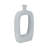 Craigban Modern Stoneware Ceramic Vase with Open Geometric Design - Sleek Decorative Accent-1854576114-1854576119
