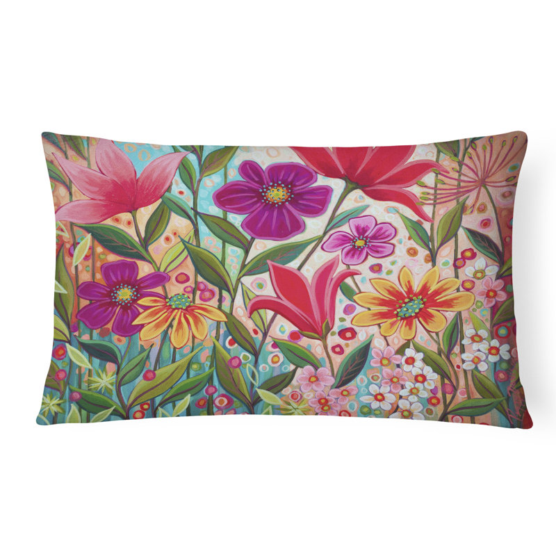  Housse et insert de coussin d'extérieur pour l'extérieur, Fleurs fantaisistes