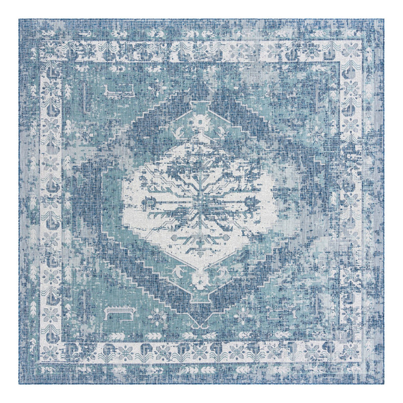Susan Oriental Indoor / Outdoor Rug, Square 10'