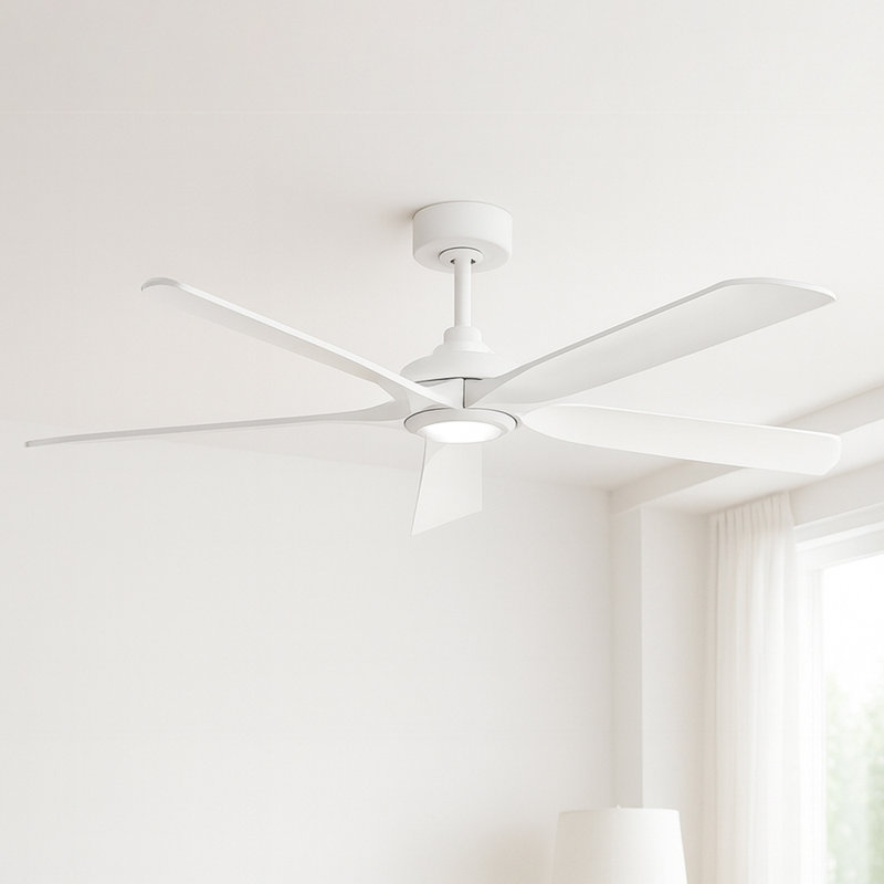 Hinkley Layton Ceiling Fan, White, Matte White