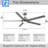 5 Blade Solid Wood Ceiling Fan With Light-1164519050-1164519051-1160909162