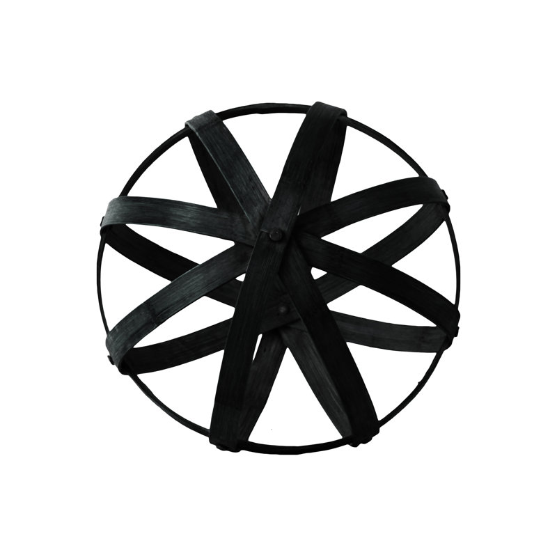 Sphère Hammel, H 10 po x l 10 po x P 10 po, Brun clair