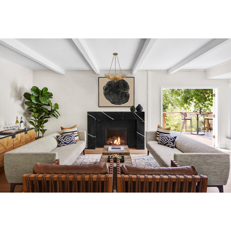 Ethin 6 - Light Dimmable Globe Chandelier, Renaissance Gold 