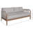 Maui 68'' Wide Outdoor Reversible Loveseat with Cushions-1105747493