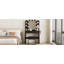 Meuble-lavabo avec 10 ampoules Hollywood