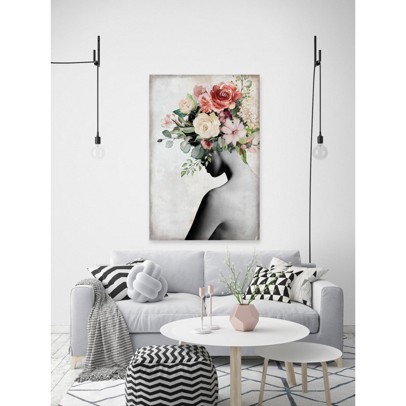 «Unpredictable», reproduction sur toile tendue, H 30 po x l 20 po x P 1,5 po
