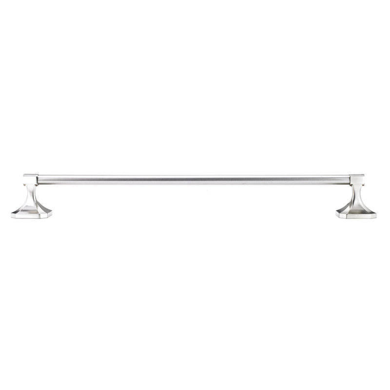 Barre à serviettes murale 27,75 po Riviera, Nickel brossé
