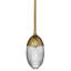 Luminaire suspendu en forme de goutte 1 lumière Whitworth-102953295