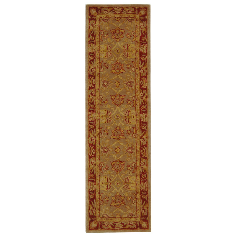 Tingley Hand Tufted Wool Pile Oriental Rug, Runner 2'3" x 14'