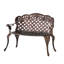 Banc de patio en aluminium
