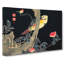Parrot and Rose Bush by Ito Jakuchu - Wrapped Canvas Art - Wrapped Canvas-55366664