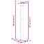 Bathroom Cabinet With Roll Holder 20.5X20x90 Cm-1905325442