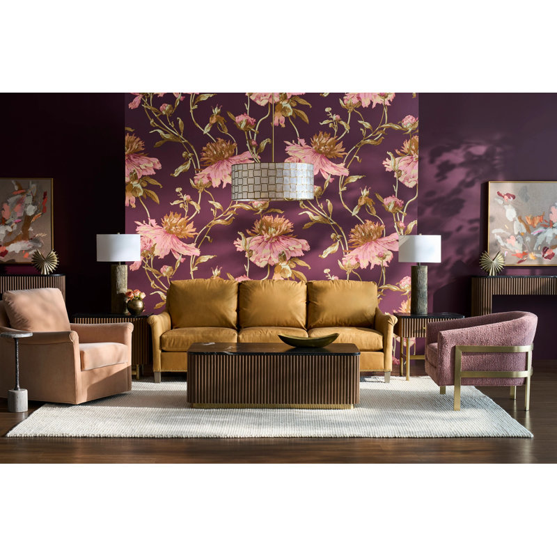Olivia Sofa, 1111 Brown, Almond Buff