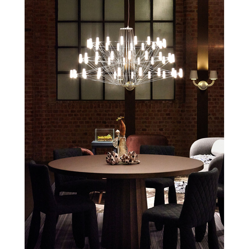 Coppélia LED Chandelier, Small, Black