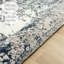 Ezra Abstract Performance Blue/Grey/Brown Area Rug-1313473349