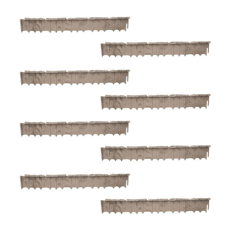 3.75'' H x 35'' W Lawn Edging
