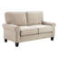 Causeuse en tissu à accoudoirs arrondis 61 po Serta Copenhagen-364238775