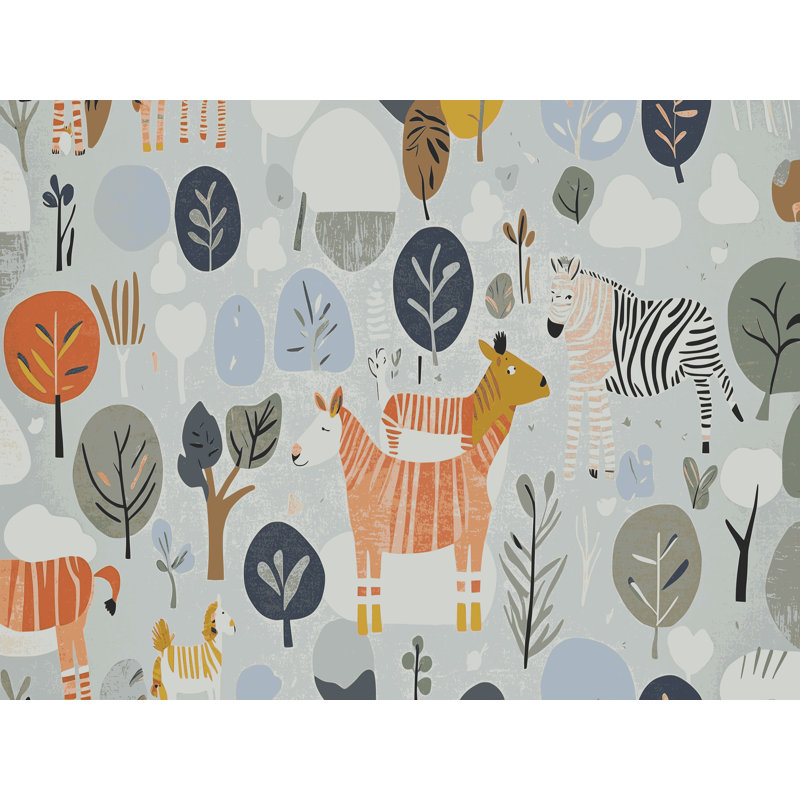 Tapis pour enfants East Urban Home, Rectangle 5 pi x 7 pi