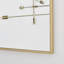 Rectangle Metal Frame Wall Mirror Simple and Elegant Modern Design-66167306-66167303