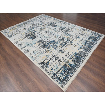 Zian One-of-a-Kind 8'10" X 12' New Age Wool Area Rug