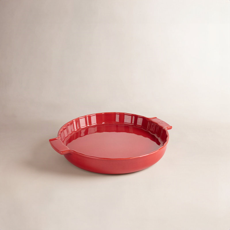 Plat à tarte en céramique PEUGEOT Appolia, Rouge