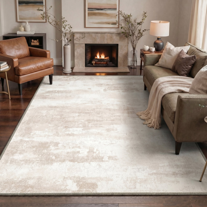 Tapis Pavelina, Rectangle 6 pi x 9 pi, Beige
